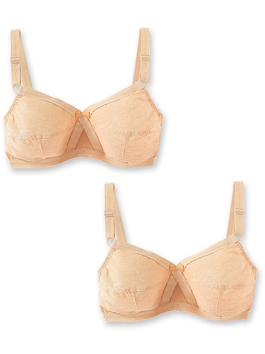 Lot de 2 soutiens-gorge dentelle