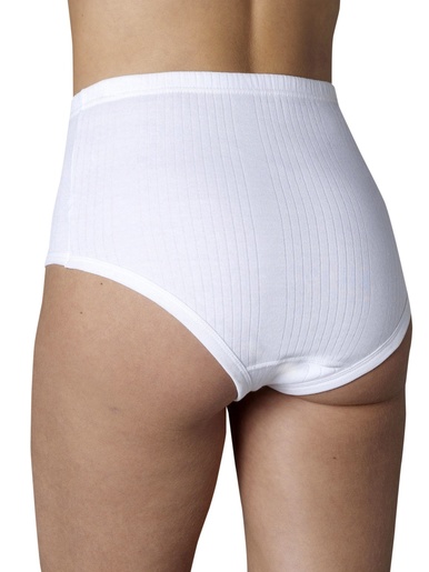 Lot de 2 culottes en côtes extensibles
