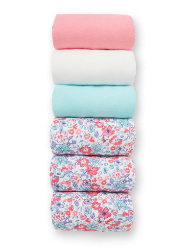 Culottes pur coton lot de 6