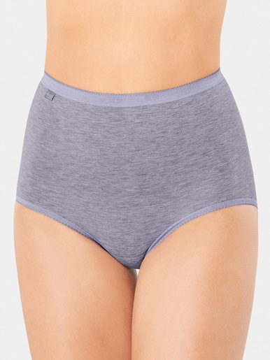 Culotte maxi classique - Sloggi - Gris chiné