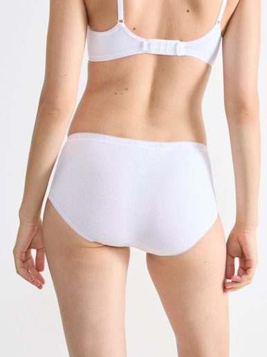Culotte midi Basic + coton majoritaire
