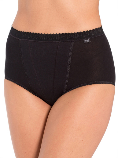 Culotte haute gainante Control Maxi - Sloggi - Noir