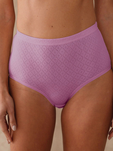 Culottes en maille jacquard lot de 4