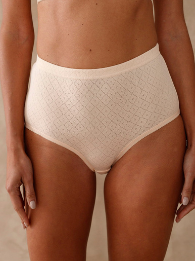 Culottes en maille jacquard lot de 4