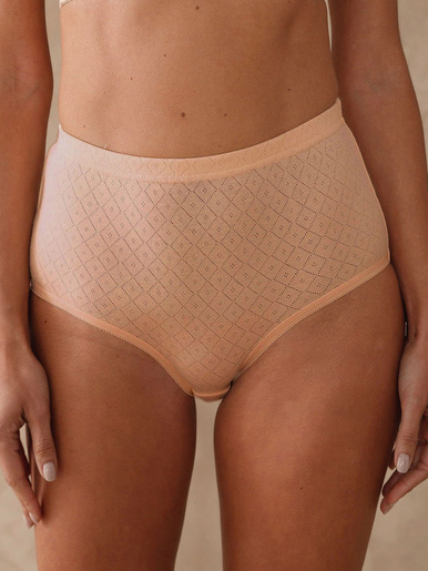 Culottes en maille jacquard lot de 4