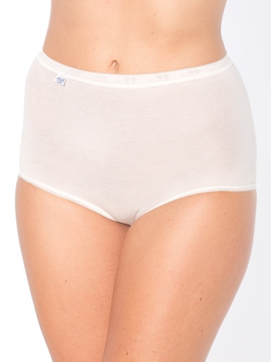 Lot de 3 culottes maxi + 1 gratuite - Sloggi - Nacre