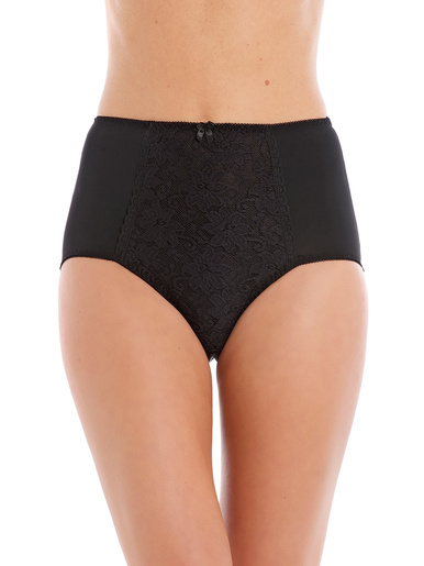 Lot de 2 culottes maxi effet ventre plat - Daxon - Noir + blanc