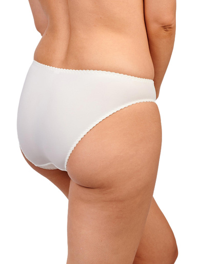 Slip Narcisse microfibre brodée