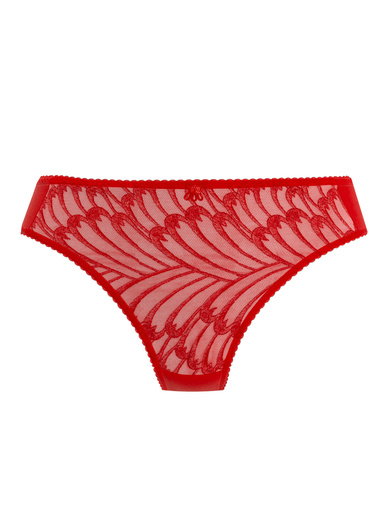Slip Narcisse microfibre brodée