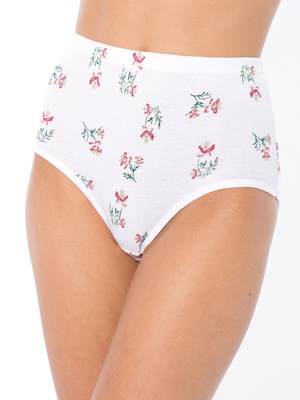 Lot De 5 Culottes Taille Haute Pour Femme – Coton élastique, Doublure 100% Coton – Taille S à 2XL – Confortable Et Féminine