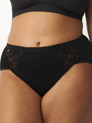 Culotte Chic Midi - Sloggi - Noir