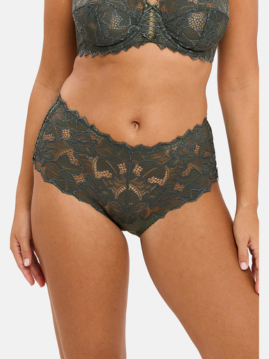 Culotte haute Arum - Sans Complexe - Vert thym