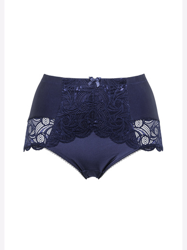 Culotte haute sculptante Ariane - Sans Complexe - Bleu marine