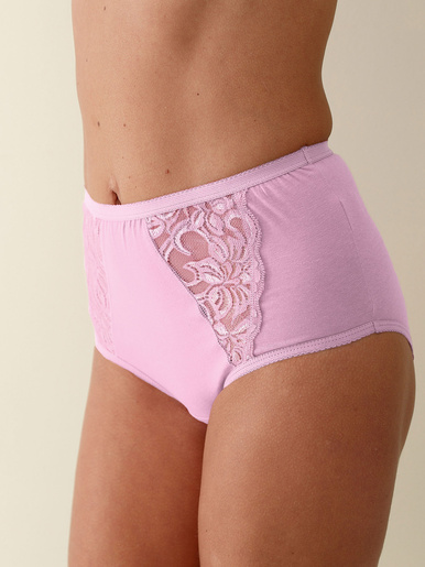 Lot de 3 culottes midi dentelle