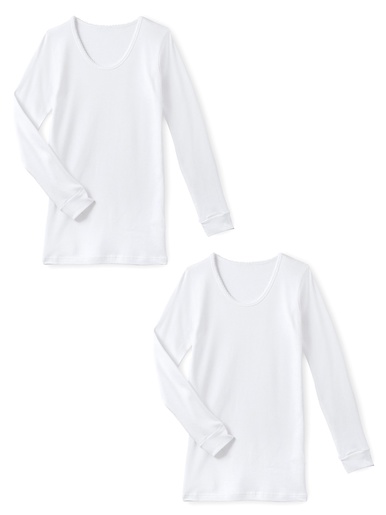 Chemises manches longues lot de 2