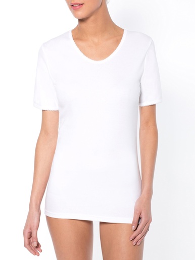 Chemises manches courtes lot de 2 - Daxon - Blanc