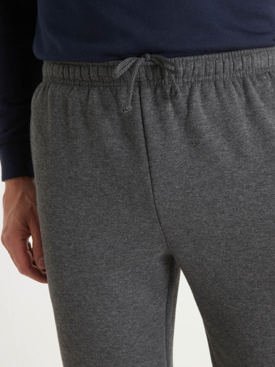 Pantalon de sport molleton gratté - Daxon - Anthracite