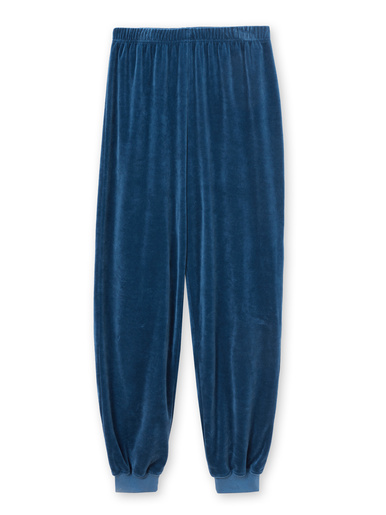 Pyjama forme jogging en velours