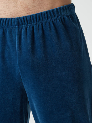 Pyjama forme jogging en velours