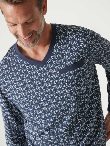 Pyjama forme jogging jersey pur coton