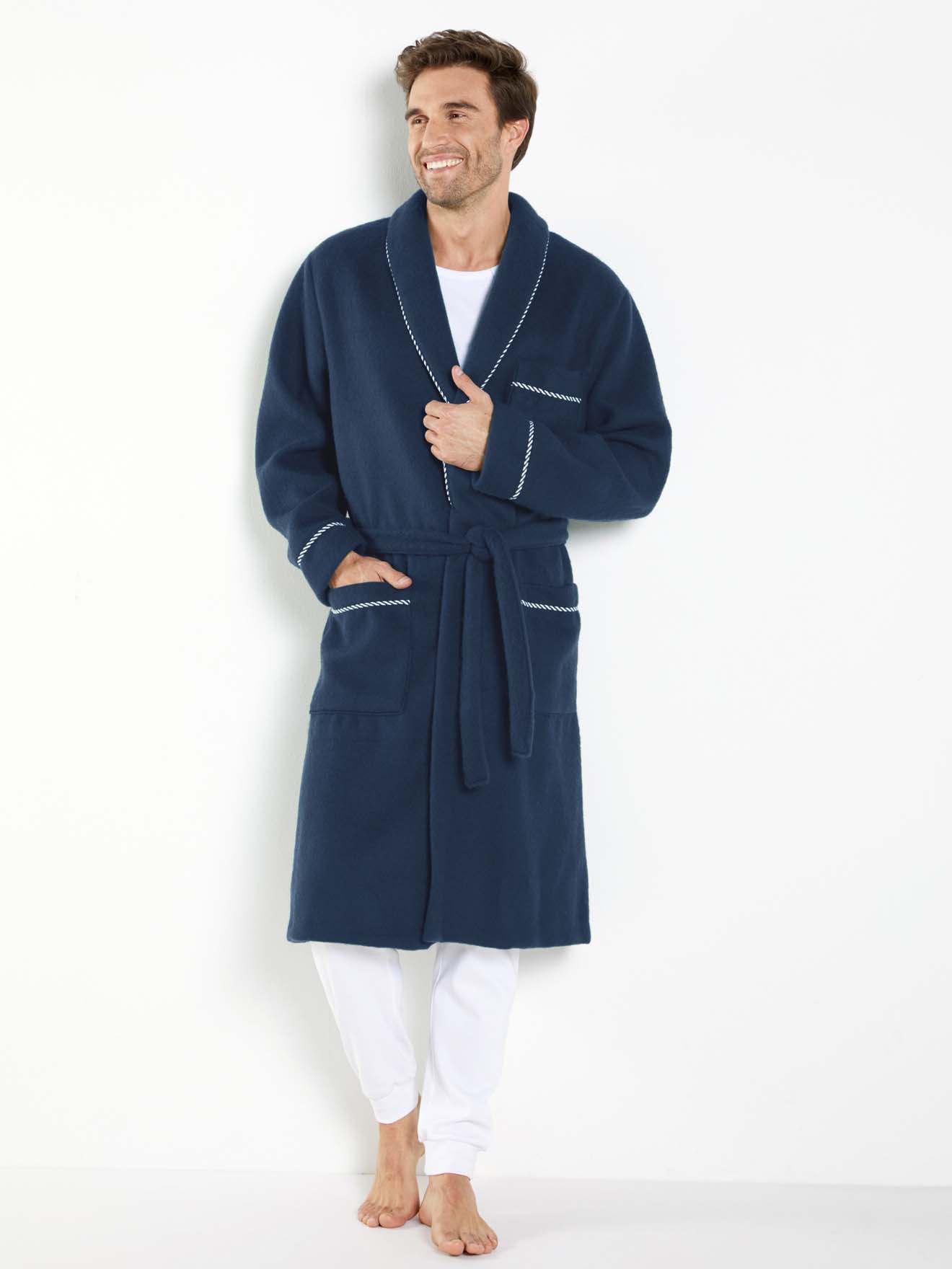 Robe de chambre maille courtelle® - Honcelac - Homme | Daxon