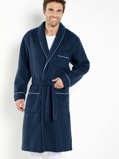 Robe de chambre courtelle - Daxon - Marine