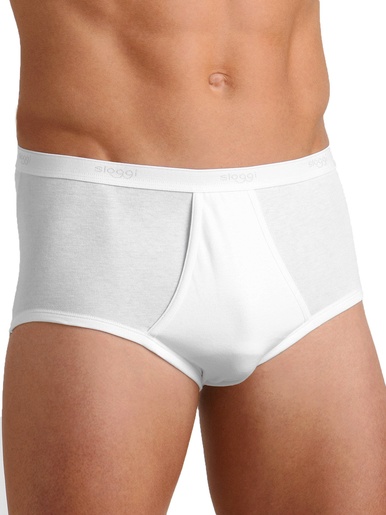 Slip maxi ouvert - Sloggi - Blanc