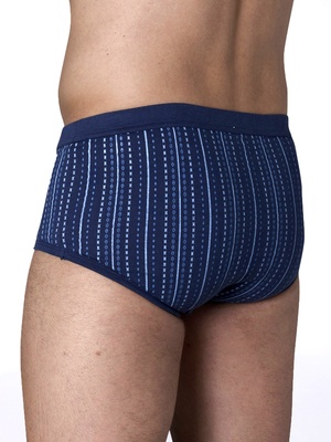 Lot De 4 Slips Fermés Daxon Pour Homme - Taille Haut, élastique Confortable, Coloris Assortis