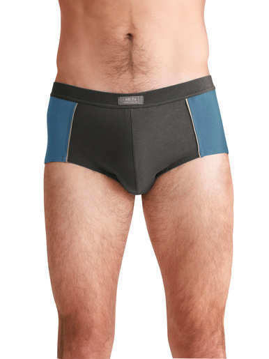 Slips fermés taille haute lot de 4 - Daxon - Marine/bleu + bleu/marine