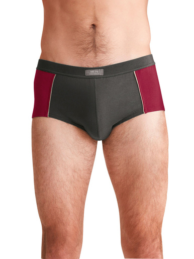 Slips fermés taille haute lot de 4 - Daxon - Bordeaux/marine + marine/bordeaux