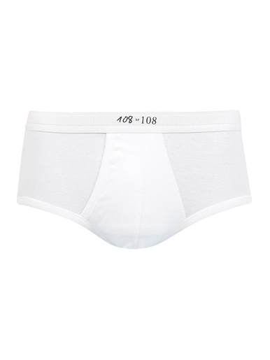 Slip ouvert 108 by 108, taille haute - Eminence - Blanc