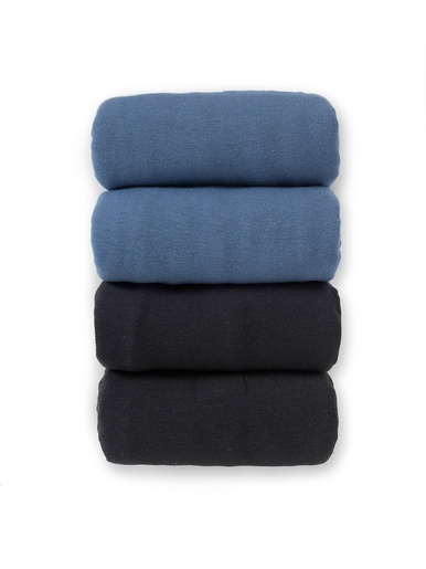 Shorties coton stretch, lot de 4