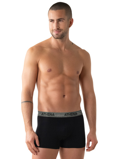 Lot de 4 boxers Basic Coton