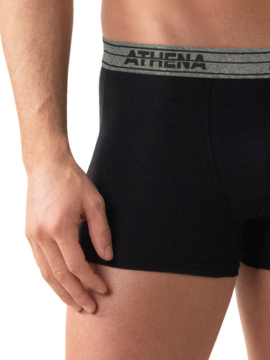 Lot de 4 boxers Basic Coton