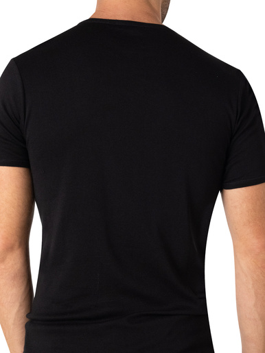 Tee-shirt encolure ronde, pur coton