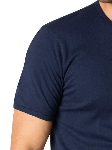 Tee-shirt encolure ronde, pur coton