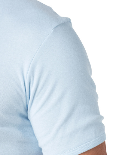 Tee-shirt encolure V, pur coton