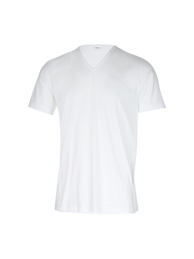 Tee-shirt col V Luxor - Eminence - Blanc