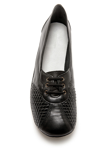 Derbies côtés extensibles cuir