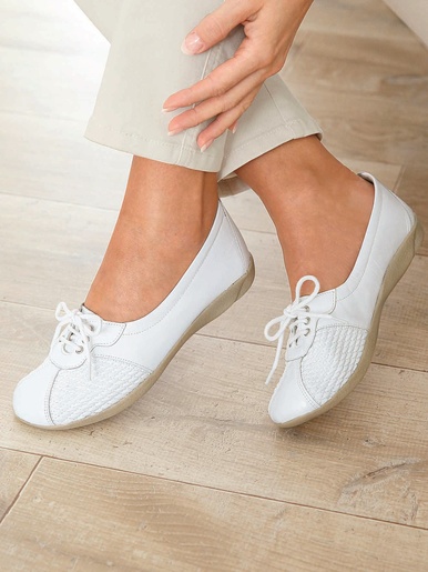 Derbies côtés extensibles cuir