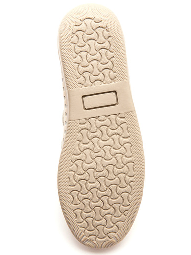 Derbies scratchées à semelle amovible - Pédiconfort - Beige