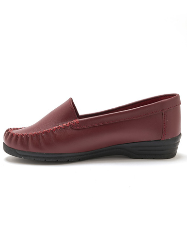 Mocassins plateau lisse