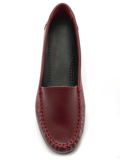 Mocassins plateau lisse