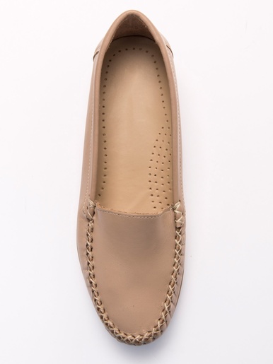 Mocassins plateau lisse