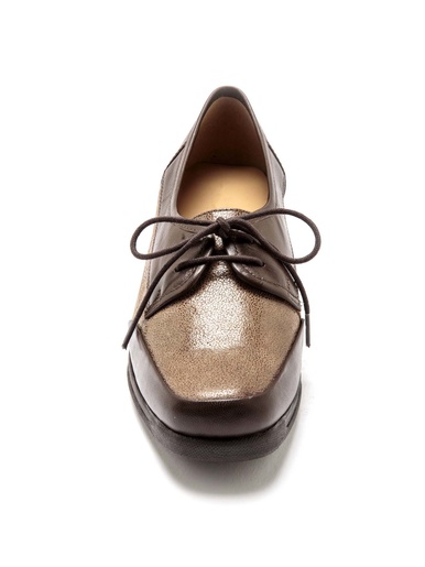Derbies à lacets grande largeur cuir - Pédiconfort - 
