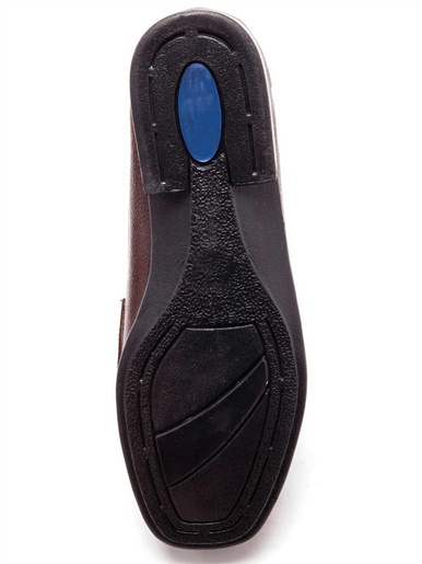 Mocassins en cuir plateau cousu main - Pédiconfort - 