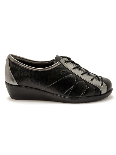 Derbies cuir à lacets - Pédiconfort - 