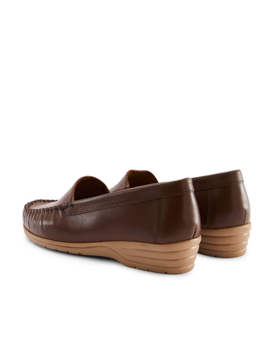Mocassins à plateau lisse