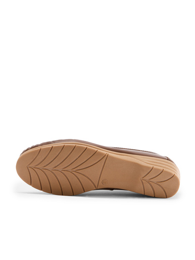 Mocassins à plateau lisse
