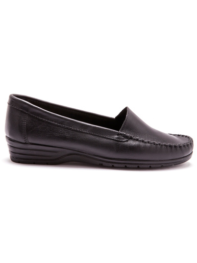 Mocassins à plateau lisse